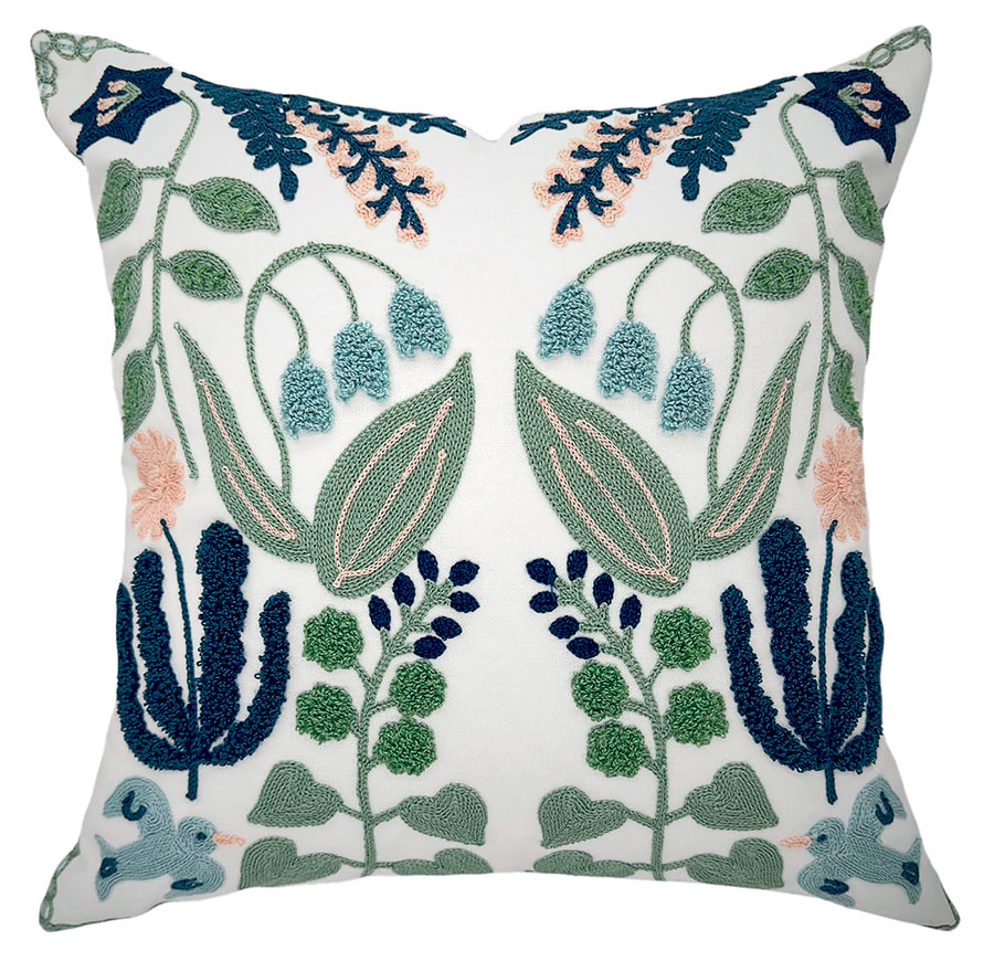 Alysheer embroidered cotton canvas cover