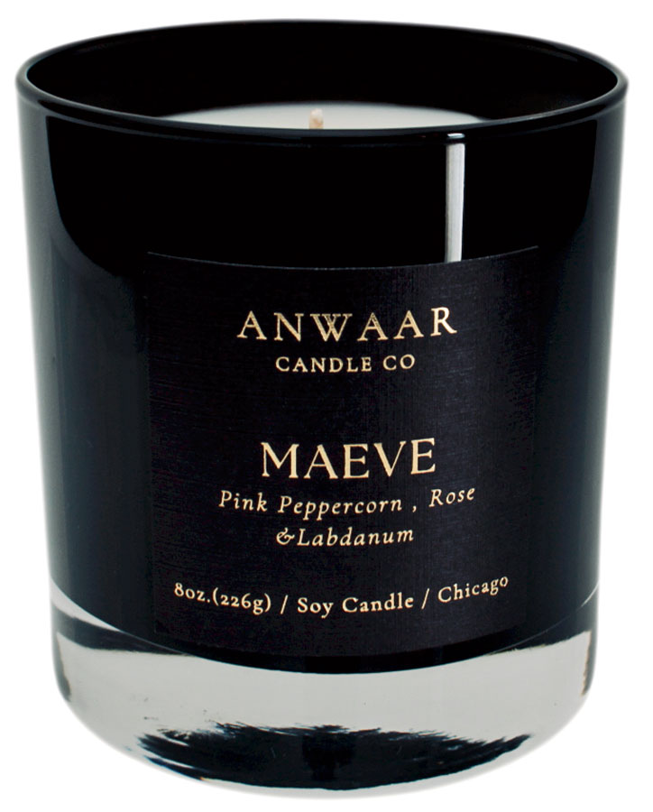 Anwaar Candle Co. vegan candle