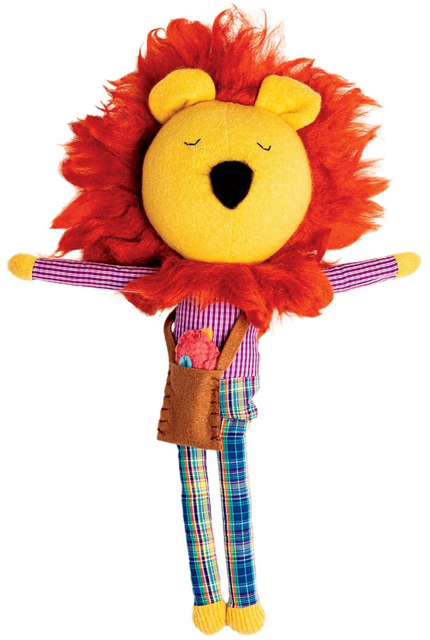 Fly Little Bird lion stuffie