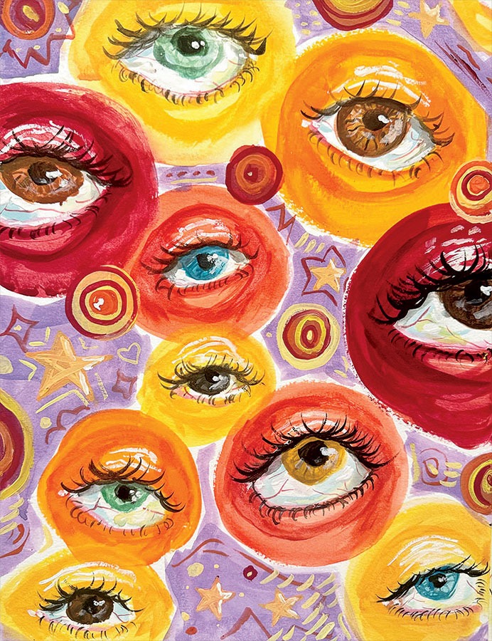 Kennedy Free 5-by-7-inch print