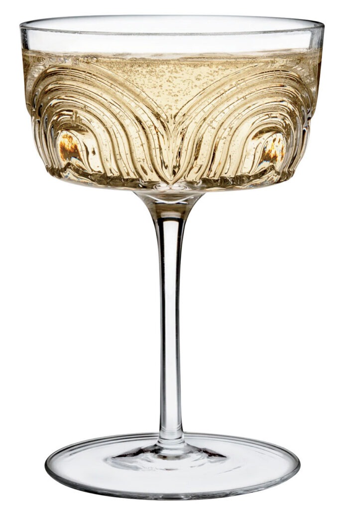 Viski crystal Milo cocktail coupe