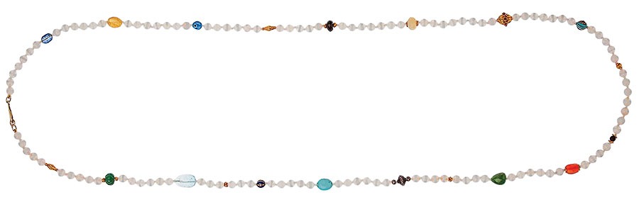 Ileana Makri multigemstone Globetrotter beaded necklace