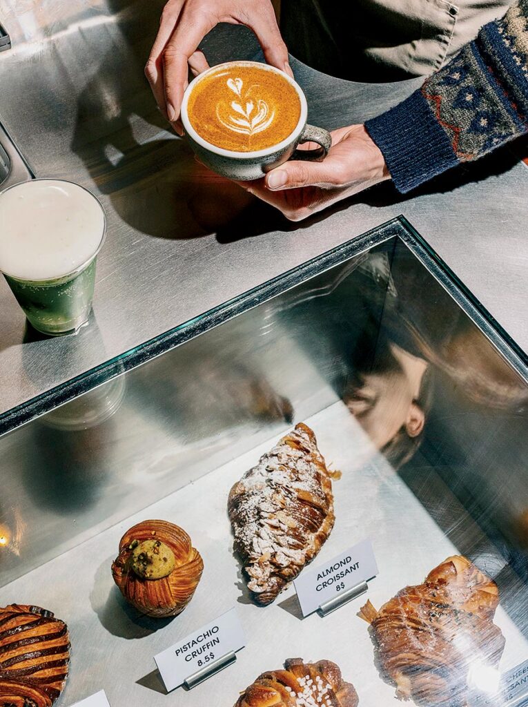 Soloway Coffee pastries and pours at Bandit Running