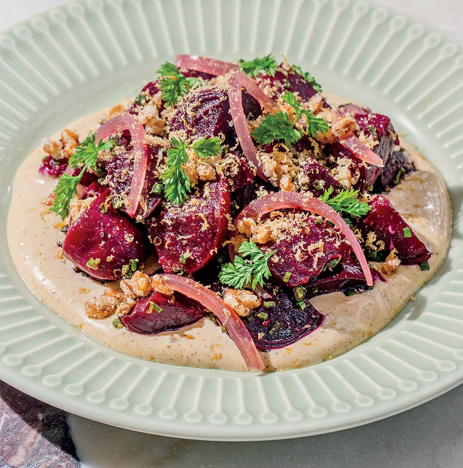 Baby beets at The Radicle
