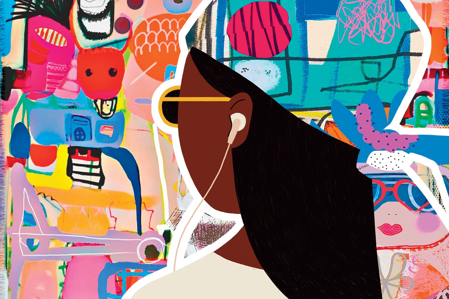 Bold Silk Scarves Inspired by Maps