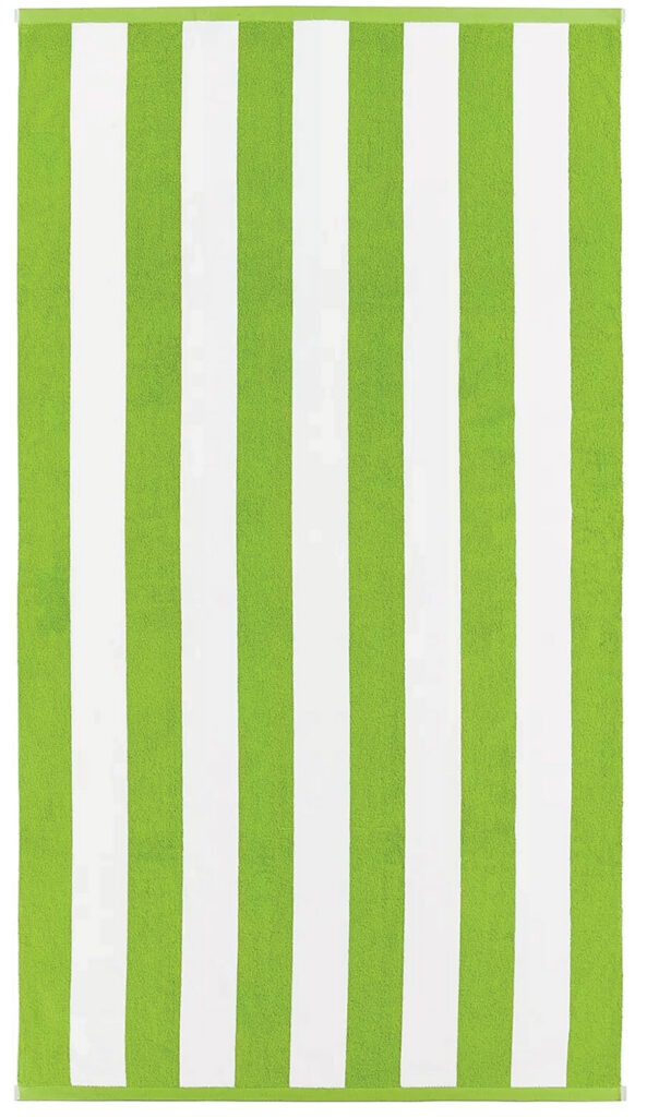 Kassatex Turkish cotton Cabana Stripe beach towel